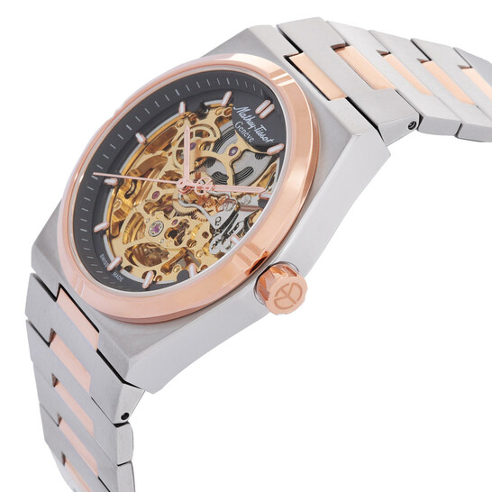 Mathey-Tissot Zeus Skeleton Automatic Grey Dial Men's Watch