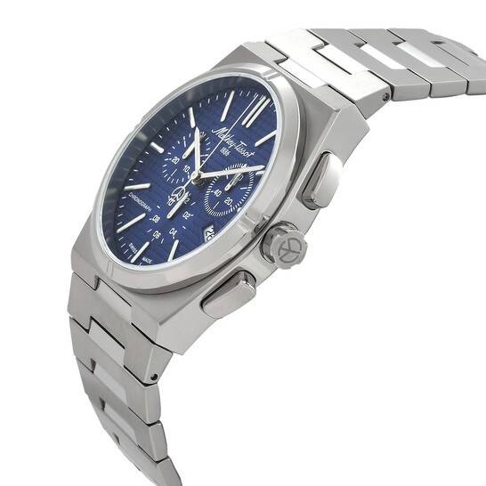 Mathey-Tissot Zoltan Chrono Chronograph Quartz Blue Dial Men's
