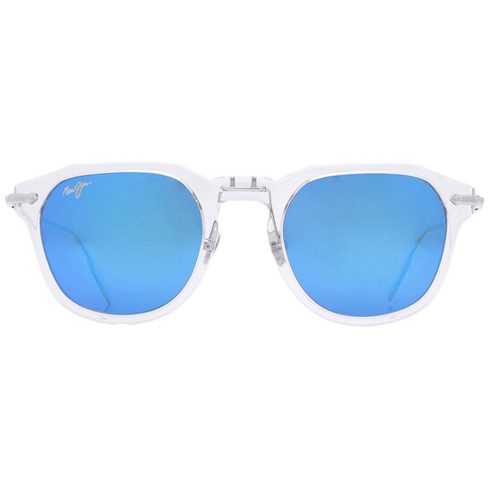 Maui Jim Alika Blue Hawaii Geometric Unisex Sunglasses B837-05 49