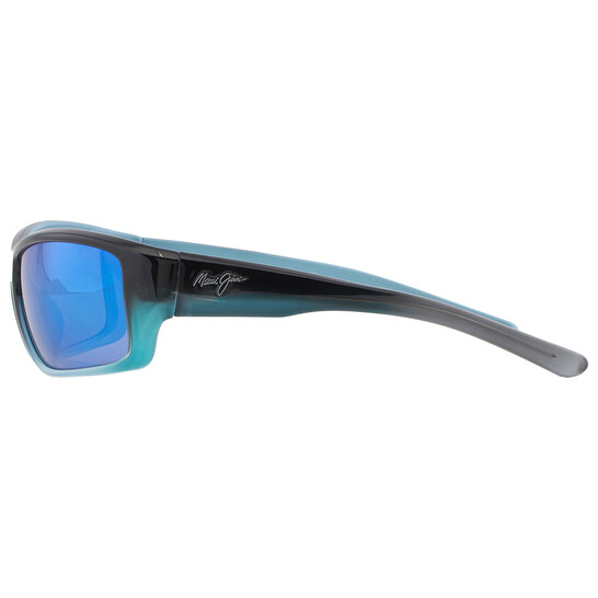Maui Jim Barrier Reef Blue Hawaii Wrap Unisex Sunglasses B792-06C