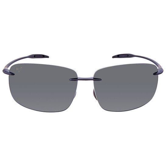 Maui Jim Breakwall Nuetral Grey Wrap Unisex Sunglasses 422-02 63