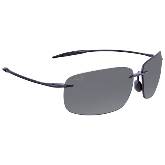 Maui Jim Breakwall Nuetral Grey Wrap Unisex Sunglasses 422