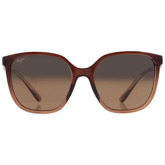 Maui Jim Good Fun HCL Bronze Butterfly Ladies Sunglasses HS871-01