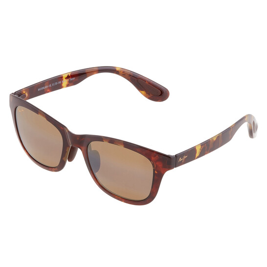 Maui Jim Hana Bay HCL Bronze Square Unisex Sunglasses H434-10L 51