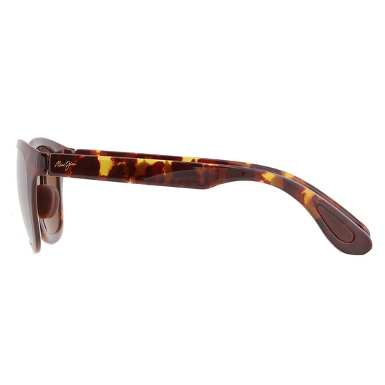 Maui Jim Hana Bay HCL Bronze Square Unisex Sunglasses H434-10L 51