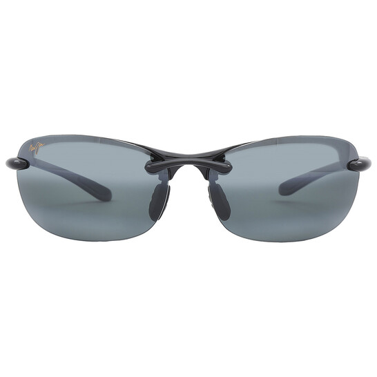 Maui Jim Hanalei Universal Fit Neutral Grey Wrap Unisex Sunglasses