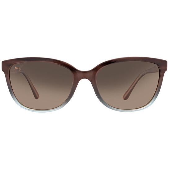 Maui Jim Honi HCL Bronze Cat Eye Ladies Sunglasses HS758-22B 54