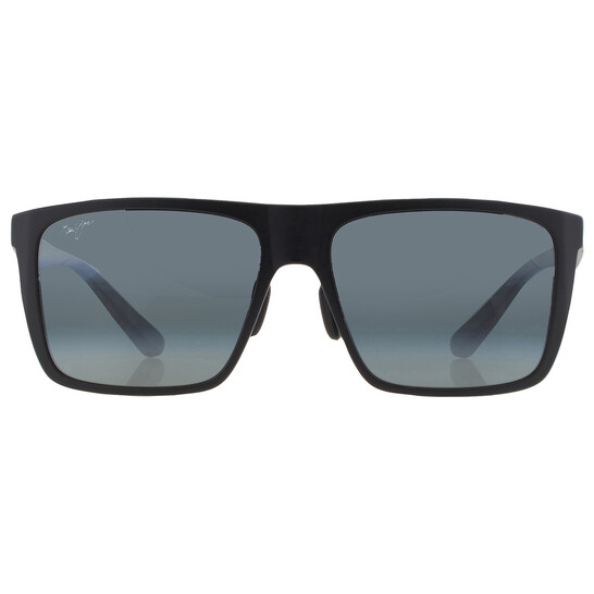 Maui Jim Honokalani Nuetral Grey Rectangular Men's Sunglasses 455