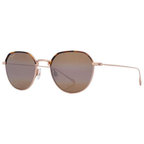 Maui Jim Island Eyes HCL Bronze Round Unisex Sunglasses H859  display picture 2