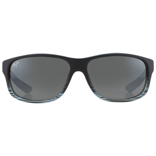 Maui Jim Kaiwi Channel Nuetral Grey Wrap Unisex Sunglasses