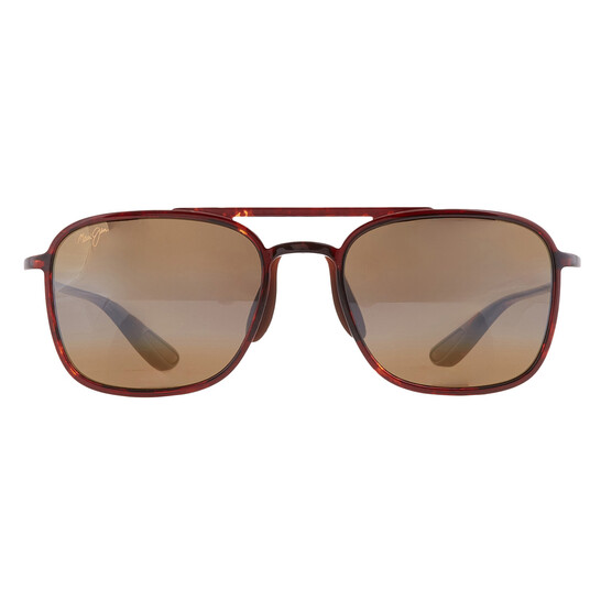 Maui Jim Keokea HCL Bronze Navigator Unisex Sunglasses H447-10 55