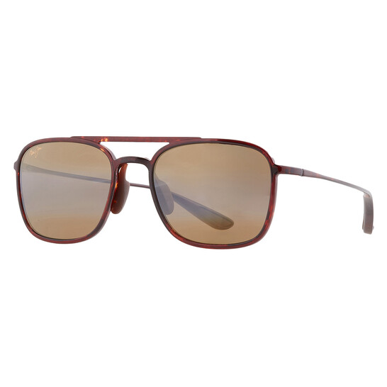 Maui Jim Keokea HCL Bronze Navigator Unisex Sunglasses H447-10 55