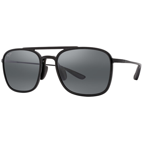 Maui Jim Keokea Neutral Grey Navigator Unisex Sunglasses 447-02 55