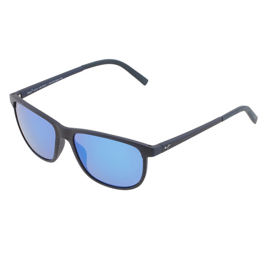 Maui Jim Lele Kawa Blue Hawaii Square Unisex Sunglasses B811-03S