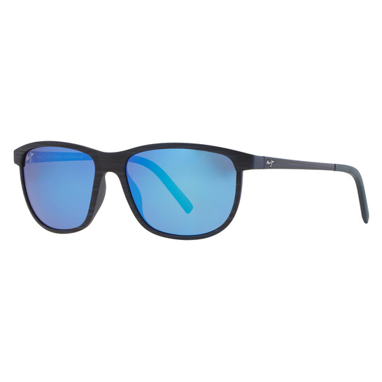 Maui Jim Lele Kawa Blue Hawaii Square Unisex Sunglasses B811-03S
