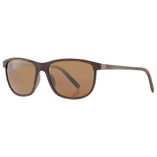 Maui Jim Lele Kawa HCL Bronze Rectangular Unisex Sunglasses H811