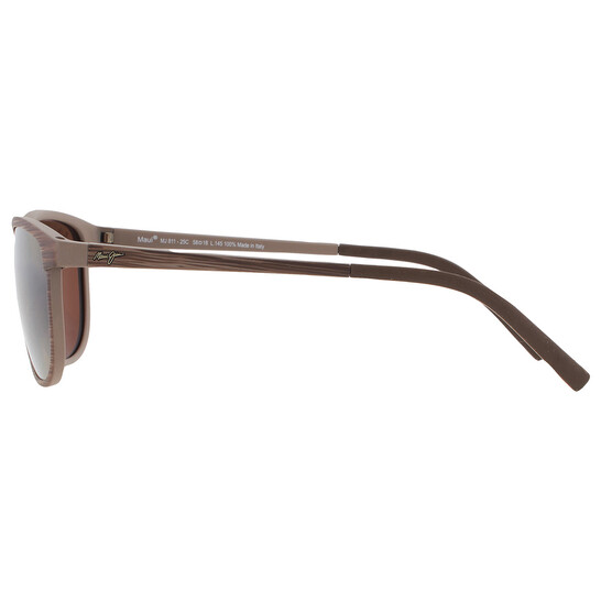 Maui Jim Lele Kawa HCL Bronze Rectangular Unisex Sunglasses H811