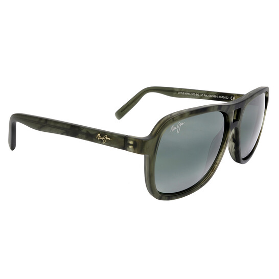 Maui Jim Little Maks Neutral Grey Square Men display picture 1