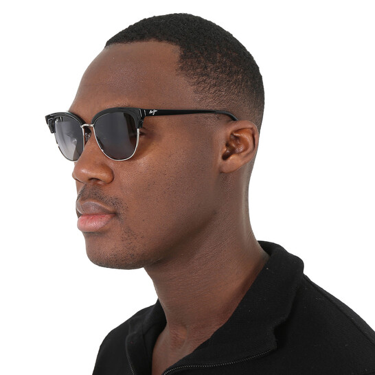 Maui Jim Lokelani Neutral Grey Cat Eye Sunglasses GS825-02 55