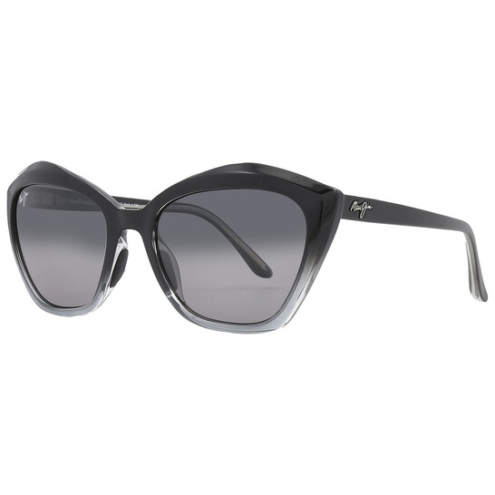 Maui Jim Lotus Neutral Grey Butterfly Ladies Sunglasses