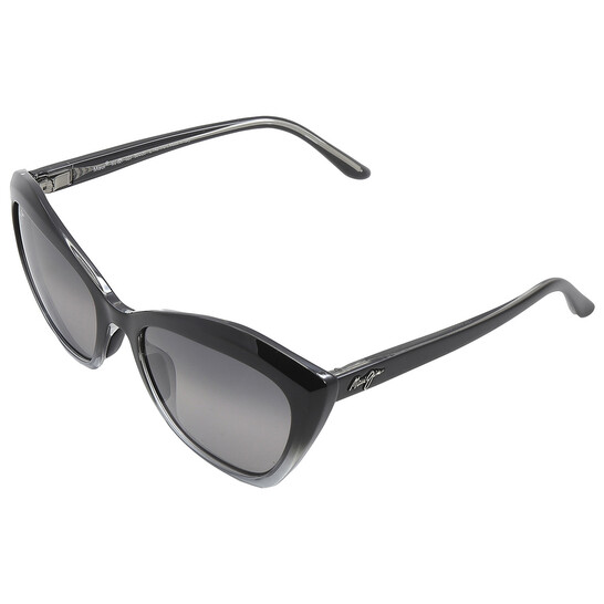 Maui Jim Lotus Neutral Grey Butterfly Ladies Sunglasses  display picture 1