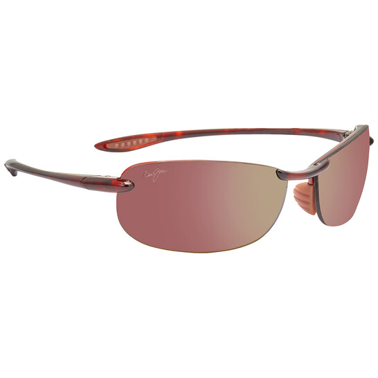 Maui Jim Makaha HCL Bronze Wrap Unisex Sunglasses H405-10 65