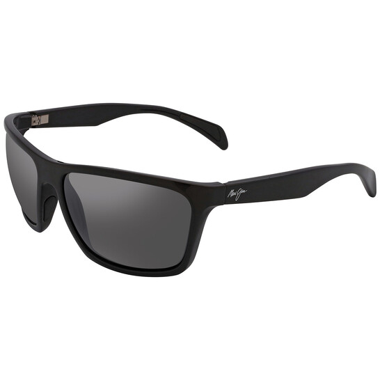 Maui Jim Makoa Neutral Grey Wrap Unisex Sunglasses 804-02 59