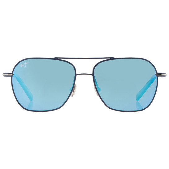 Maui Jim Mano Blue Hawaii Mask Unisex Sunglasses B877-03 57