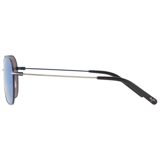 Maui Jim Mano Blue Hawaii Mask Unisex Sunglasses B877-03 57