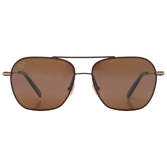 【mao.】 Maui Jim Mano HCL Bronze Navigator Unisex Sunglasses H877-01 57