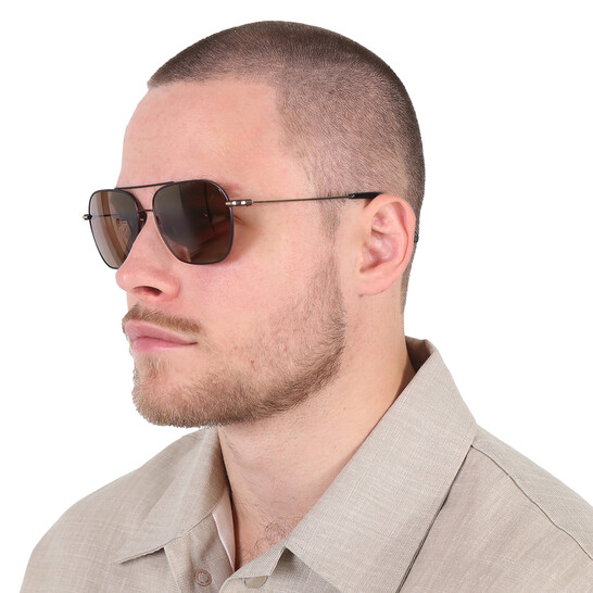 【mao.】 Maui Jim Mano HCL Bronze Navigator Unisex Sunglasses H877-01 57