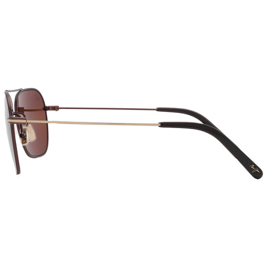 Maui Jim Mano HCL Bronze Navigator Unisex Sunglasses H877-01 57