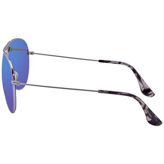 Maui Jim Mavericks Blue Hawaii Pilot Unisex Sunglasses B264-17 61 - 546x546 Image #4