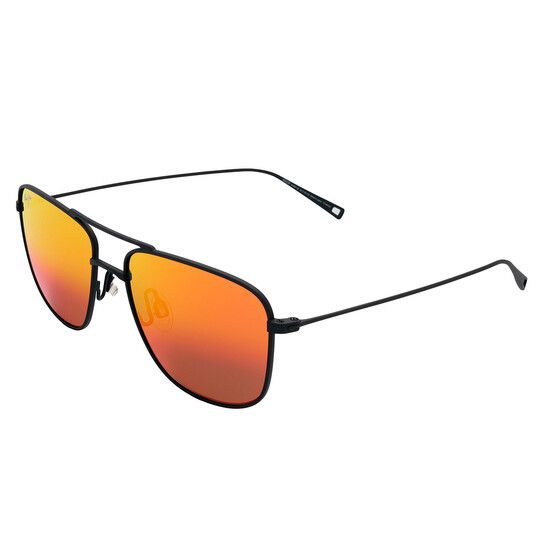Maui Jim Mikioi Hawaii Lava Navigator Sunglasses RM887-02 54