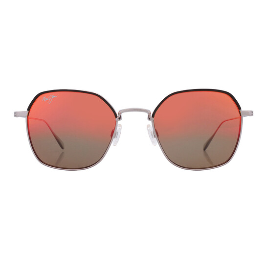 MayMay★ダイス Maui Jim Moon Doggy Hawaii Lava Oval Unisex Sunglasses RM874-02D