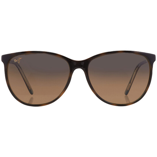 Maui Jim Ocean HCL Bronze Cat Eye Ladies Sunglasses HS723-10P 57