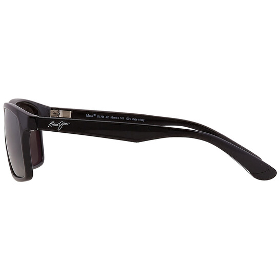 Maui Jim Onshore Neutral Grey Rectangular Men's Sunglasses