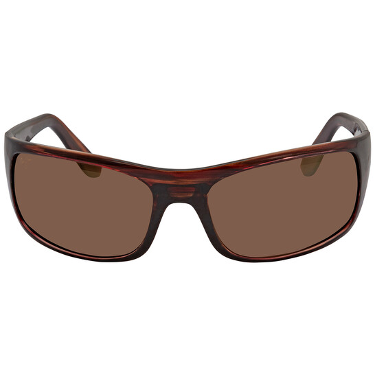 Maui Jim Peahi HCL Bronze Rectangular Unisex Sunglasses H202-10 65 - 546x546
