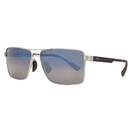 Maui Jim Piha Dual Mirror Blue to Silver Navigator Men's