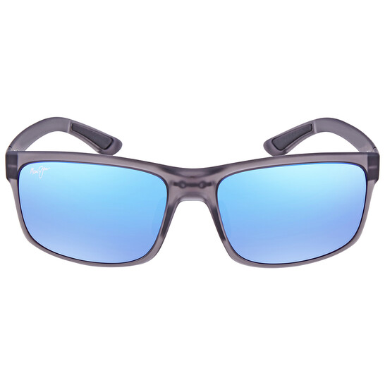 Maui Jim Pokowai Arch Blue Hawaii Rectangular Men's Sunglasses