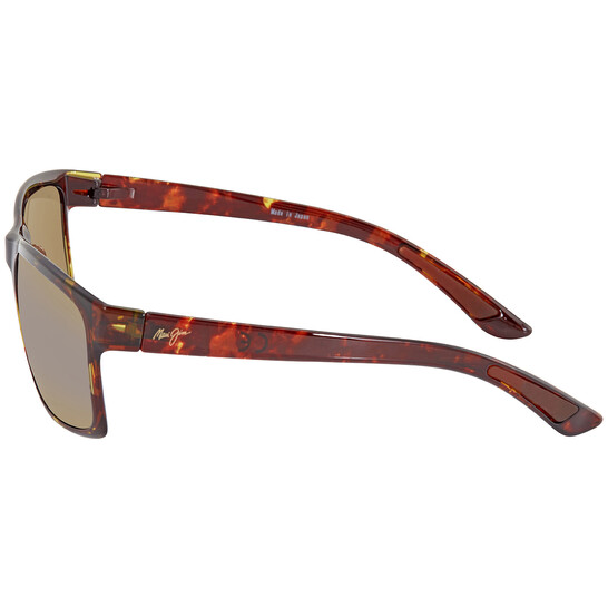 miho Maui Jim Pokowai Arch HCL Bronze Rectangular Sunglasses H439-15T