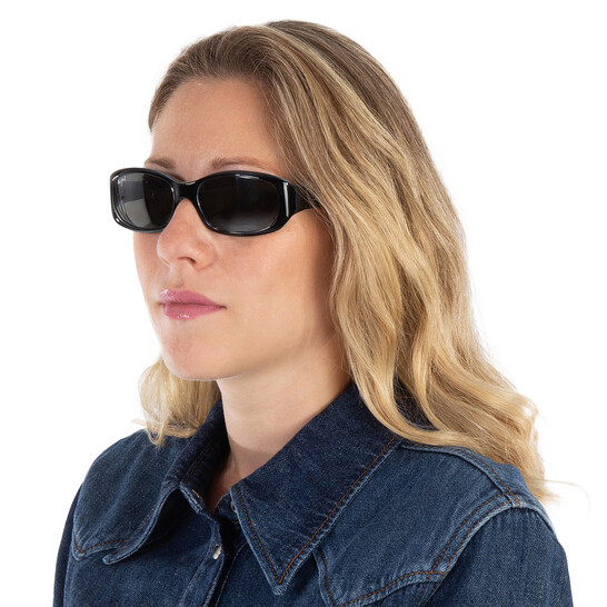 Maui Jim Punchbowl Neutral Grey Rectangular Ladies Sunglasses 219