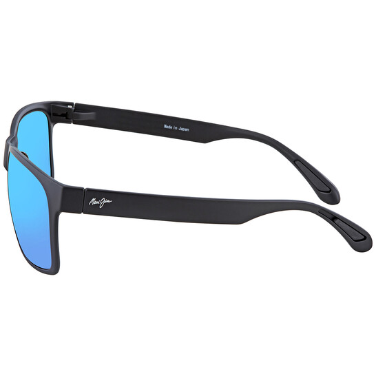 Maui Jim Red Sands Blue Hawaii Square Men's Sunglasses B432