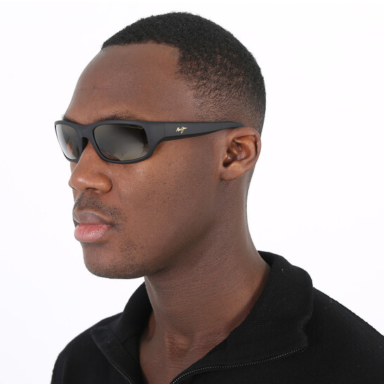 Maui Jim Stingray HCL Bronze Wrap Unisex Sunglasses H103-02MCA 55