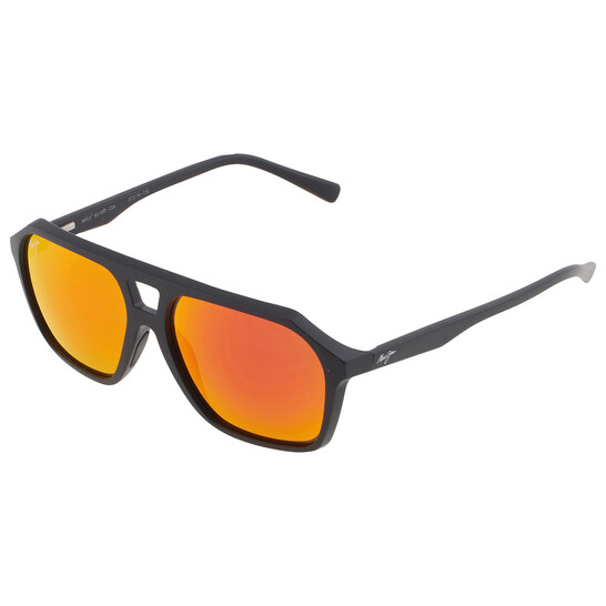 Maui Jim Wedges Hawaii Lava Navigator Men's Sunglasses RM880-02A