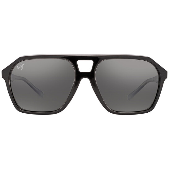 【美苗@880】アメイジンググレイス Maui Jim Wedges Neutral Grey Navigator Unisex Sunglasses 880-02 57