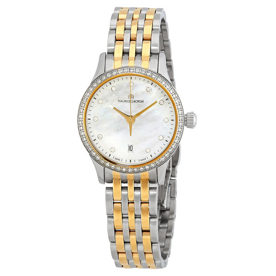 Maurice Lacroix Les Classiques Date Diamond Ladies Watch LC1113