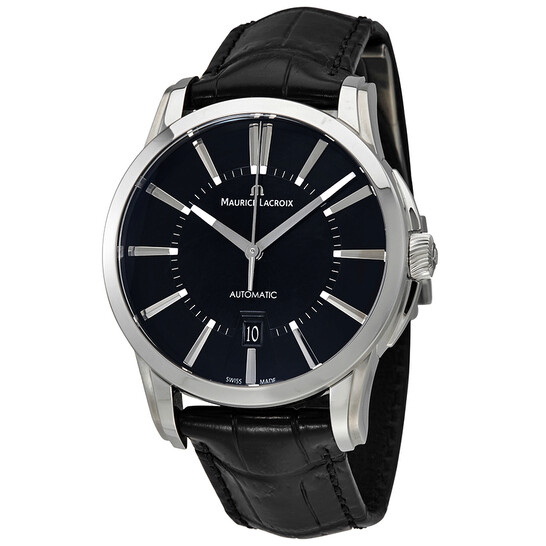 Maurice Lacroix Pontos Date Black Dial Automatic Men's Watch