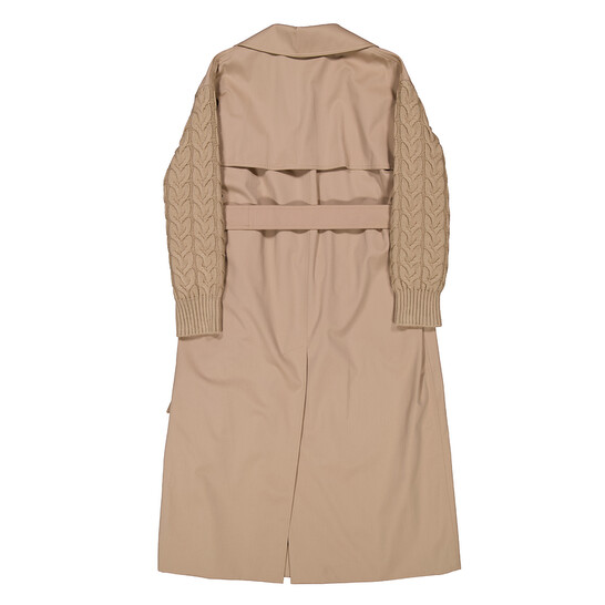 Max Mara Cicladi Water-Repellent Gabardine Trench Coat