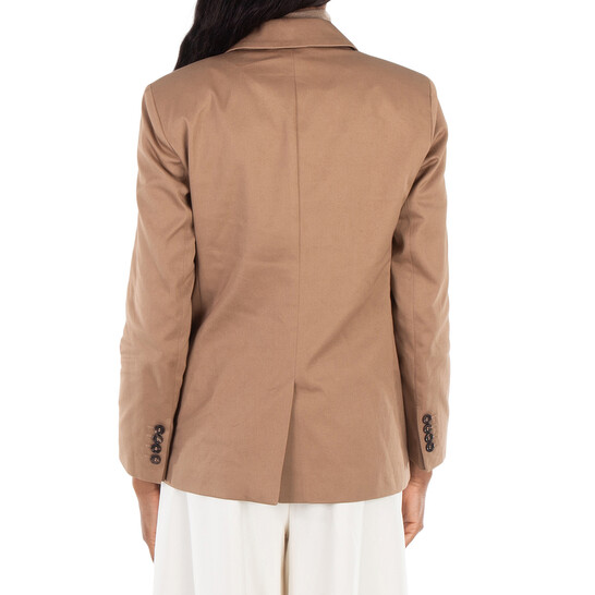 Chico3 MAX MARA 6113562 Short water-repellent cotton trench coat, honey | Max Mara